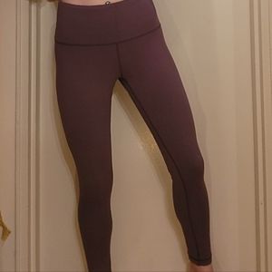 90° Degree By Reflex Lilac Yoga Pants Medium